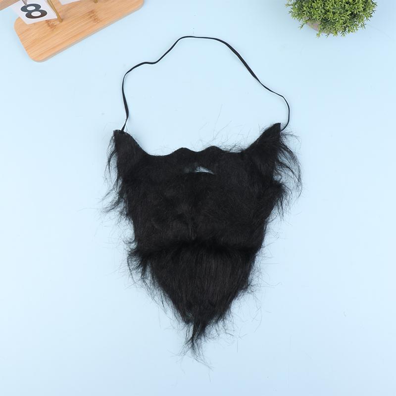 Fake Beard Dress Up With Elastic Rope Facial Hair Cosplay Fake Mustache For Stage Performance Holiday Masquerade Festive
