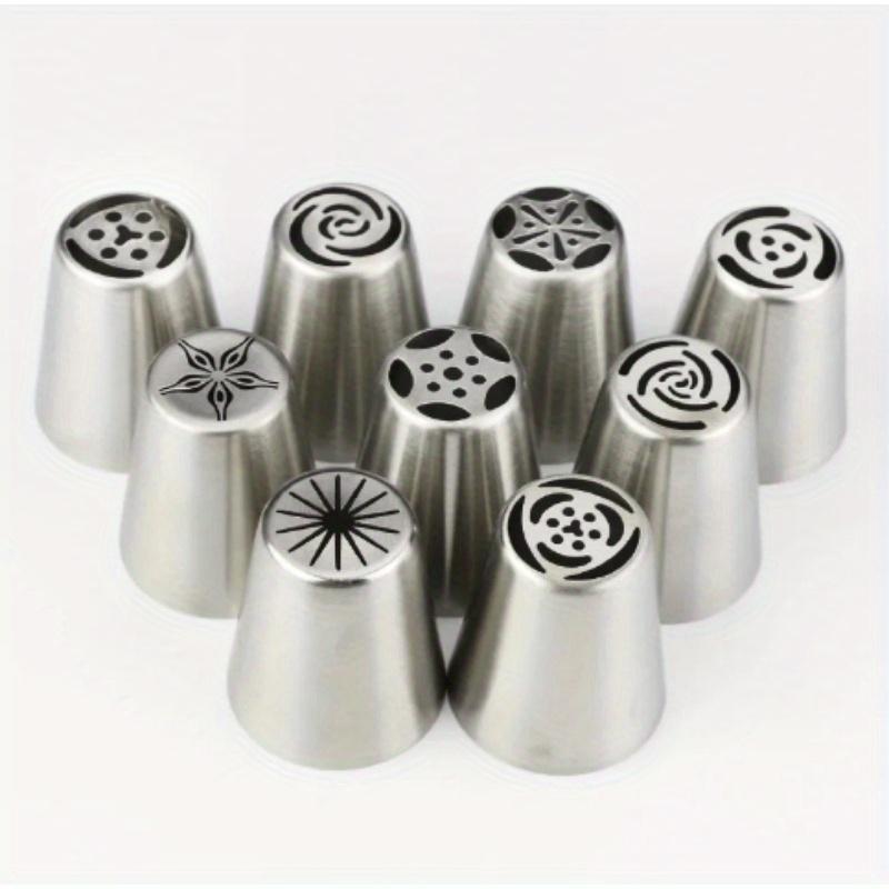 

1 Набор русских кондитерских насадок для крема, насадки для торта, инструмент, аксессуары для пекарни, насадки для цветов, кондитерский мешок, украшение торта небесно-голубой