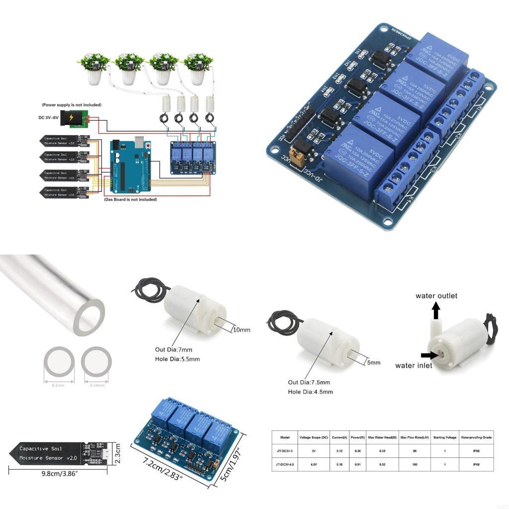 Garden Irrigation System Diy Saving Water Automatic Irrigation Equipment Set for Garden, Patio, Flower Bed, Lawn X3UC China Mainland