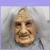 Elderly Face Mask Latex Cosplay Party Costume Accessory For Halloween Festivals