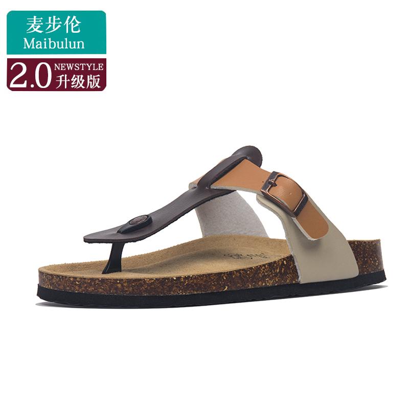 

Fashion Concise Mixed color clip toe cork sandals women buckle band wedges flipflops shoes woman antiskid beach gladiator sandalias 2025 5