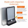 Solar Powered Waterproof Solar Wall Light 450LM 3.5W LED Solar Light PIR Sensor Aluminum Solar Street Light Garage Area