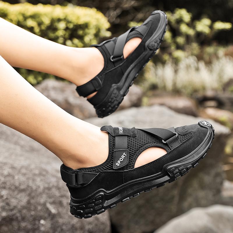 Мужские летние новые мужские сандалии большого размера — фото 16