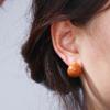 Bead Lady Copper Temperament Enamel Ear Buckle Korean Style Earrings Stud Earrings Women  Earrings