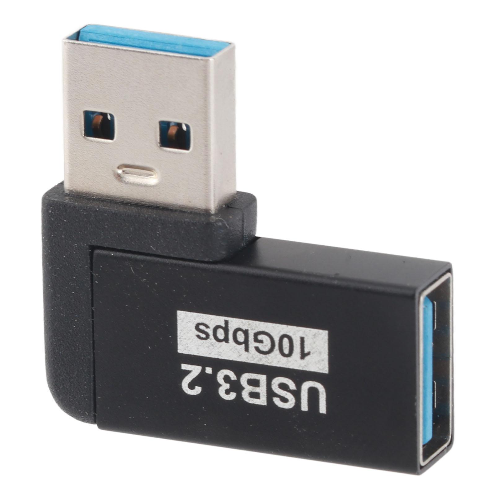 

USB 3.2 адаптер «мама-папа» профессиональный высокоскоростной 90-градусный удлинитель USB 3.2 для