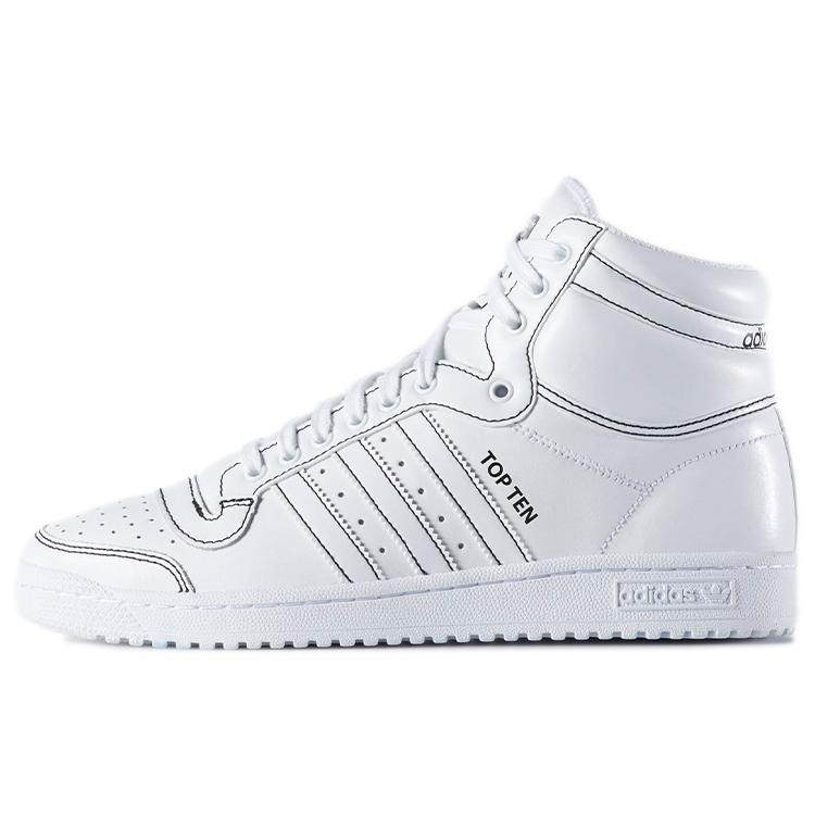 Adidas Top Ten Hi Triple White F37588 40
