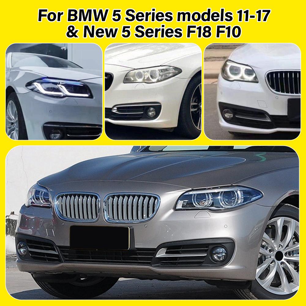 Head Lights Cover For BMW 5 Series F18 F10 2011-2017 Transparent Housing Front Headlights Lens Shell  Lampcove Car Accessories
