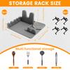 Silicone Kitchen Tool Holder Versatile Easy to Clean Utensil and Pot Lid Holder Non-Slip Storage Pad Tableware Drying Rack