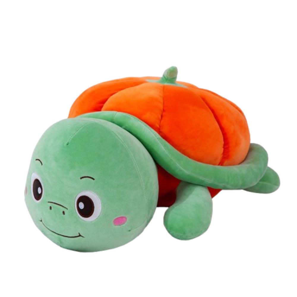 

Pumpkin Turtle Stuffed Doll Fluffy Turtle Animal Plush Doll Children Gift оранжевый