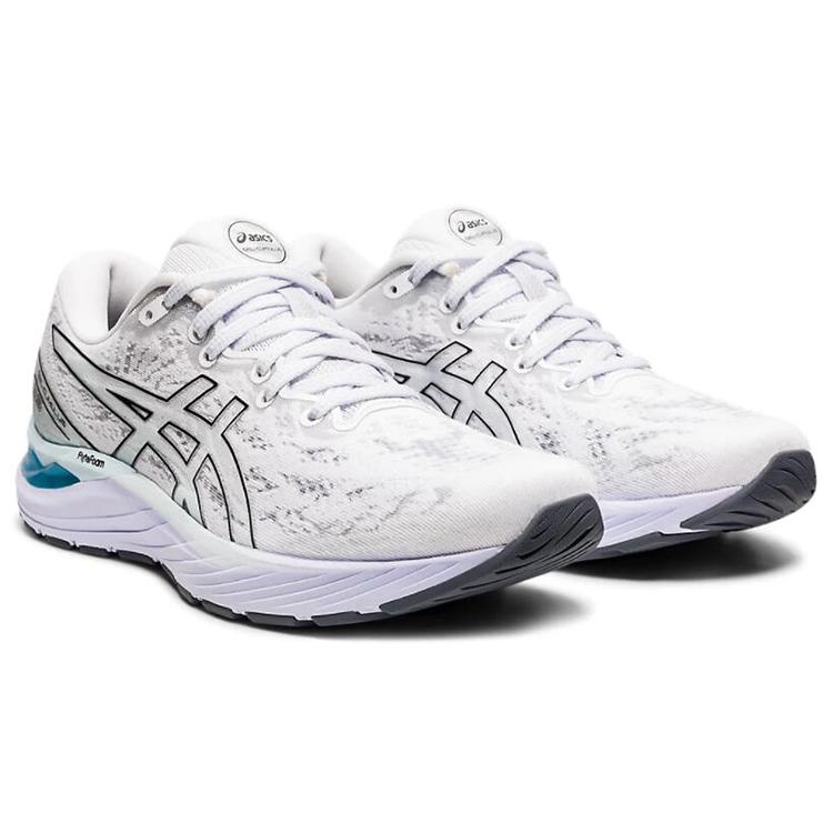 New Asics Gel Cumulus 23 'White Black' Women's 1012A888-100