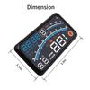 Car Head-Up Display Hud Trip Computer Intelligent Digital Speed Fuel Consumption