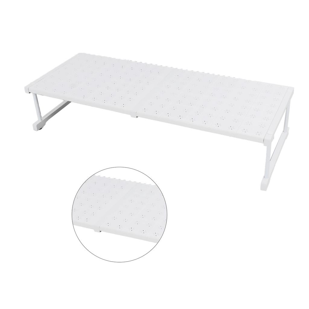 Expandable Closet Shelf Storage Rack Easy To Install High Load Bearing Capacity Space Saving