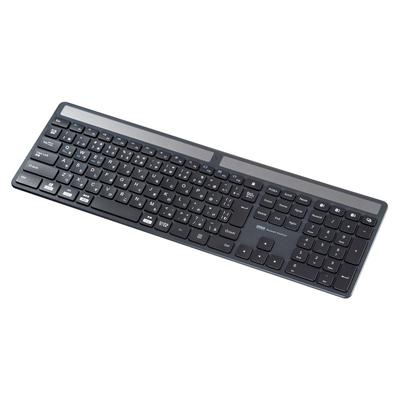 SANWA SUPPLY מקלדת בלוטות' טעינה סולארית SKB-BTEC1BK