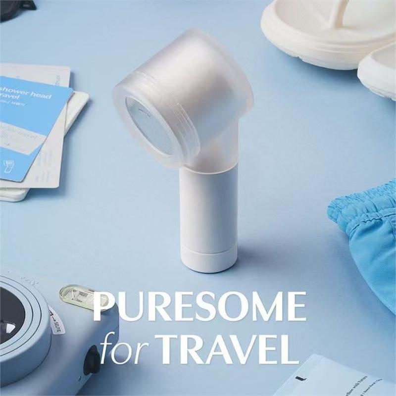 PURESOME Aromatherapy Shower Head: Korean Import, VC Chlorine Filter, Pressurized, Snowflake Design