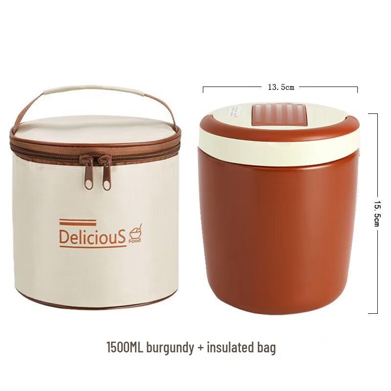 TeJieJing 304 Stainless Steel Insulated Bento Lunch Box