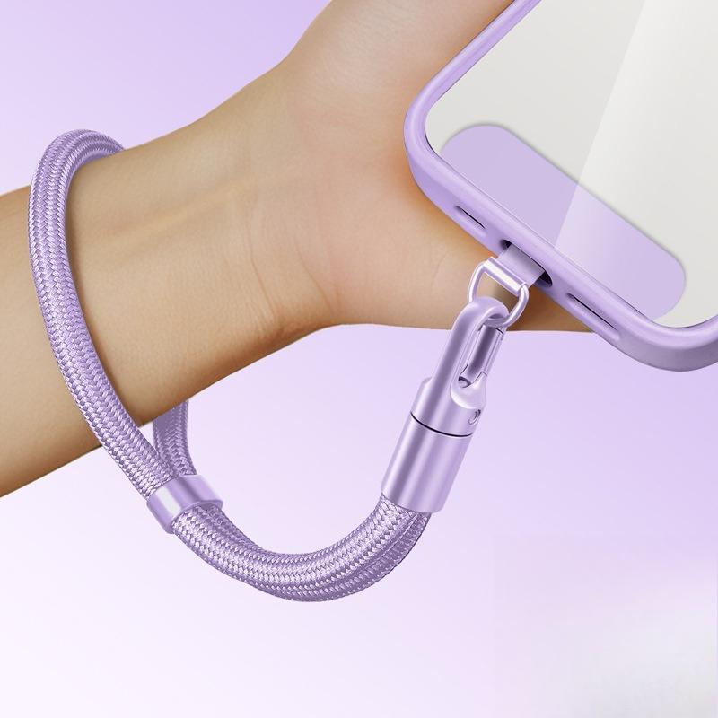 Mobile Phone Lanyard Wrist Rope Adjustable Length Neck Rope with Clip