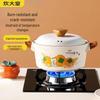 Chuidahuang 'Good Fortune' Ceramic Stew Pot