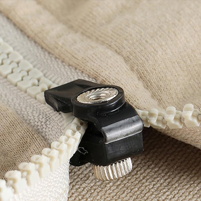 3 Pcs Zips Repair Set Zippers Replacement Set Three Size Zippers Repair Kits Easy To Install for Jackets Suitcase
