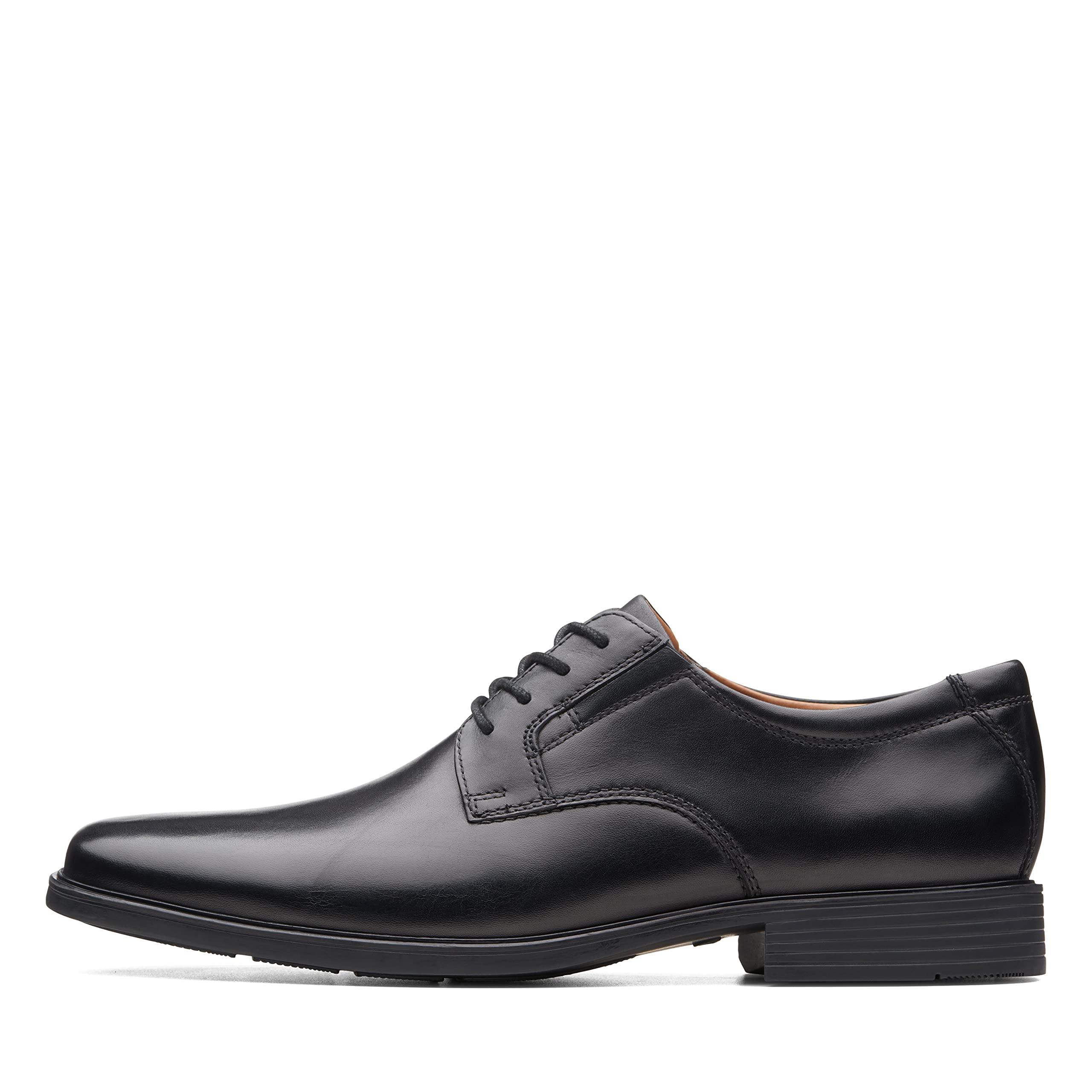 

[Clarks] Business Shoes, Leather Shoes, Lace-up, Lightweight, Breathable, Comfortable, Tilden Plain, Genuine Leather, Men s, Black Leather, 27.0 cm