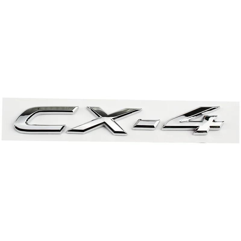 For Mazda CX4 CX5 CX7 Body Decoration Accessories Car ABS Rear Trunk Words Letters Logo Badge Emblem Decals Sticker hkwmg66