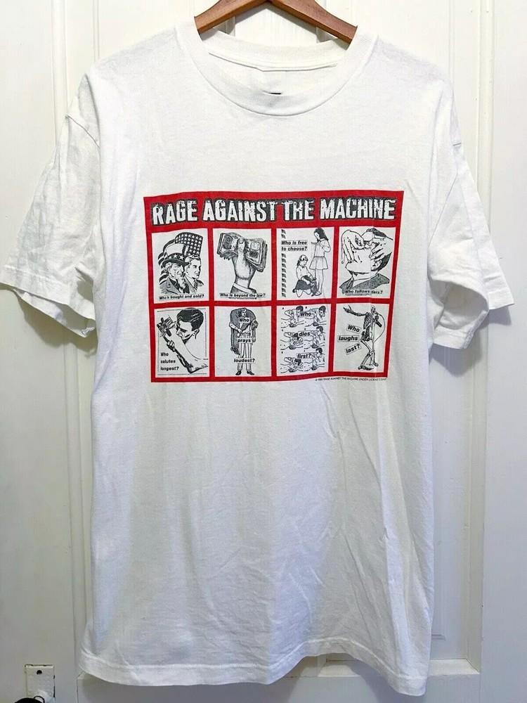 Rage Against The Machine RATM Барбара Крюгер Футболка Полный Размер S-5XL Унисекс Футболка M