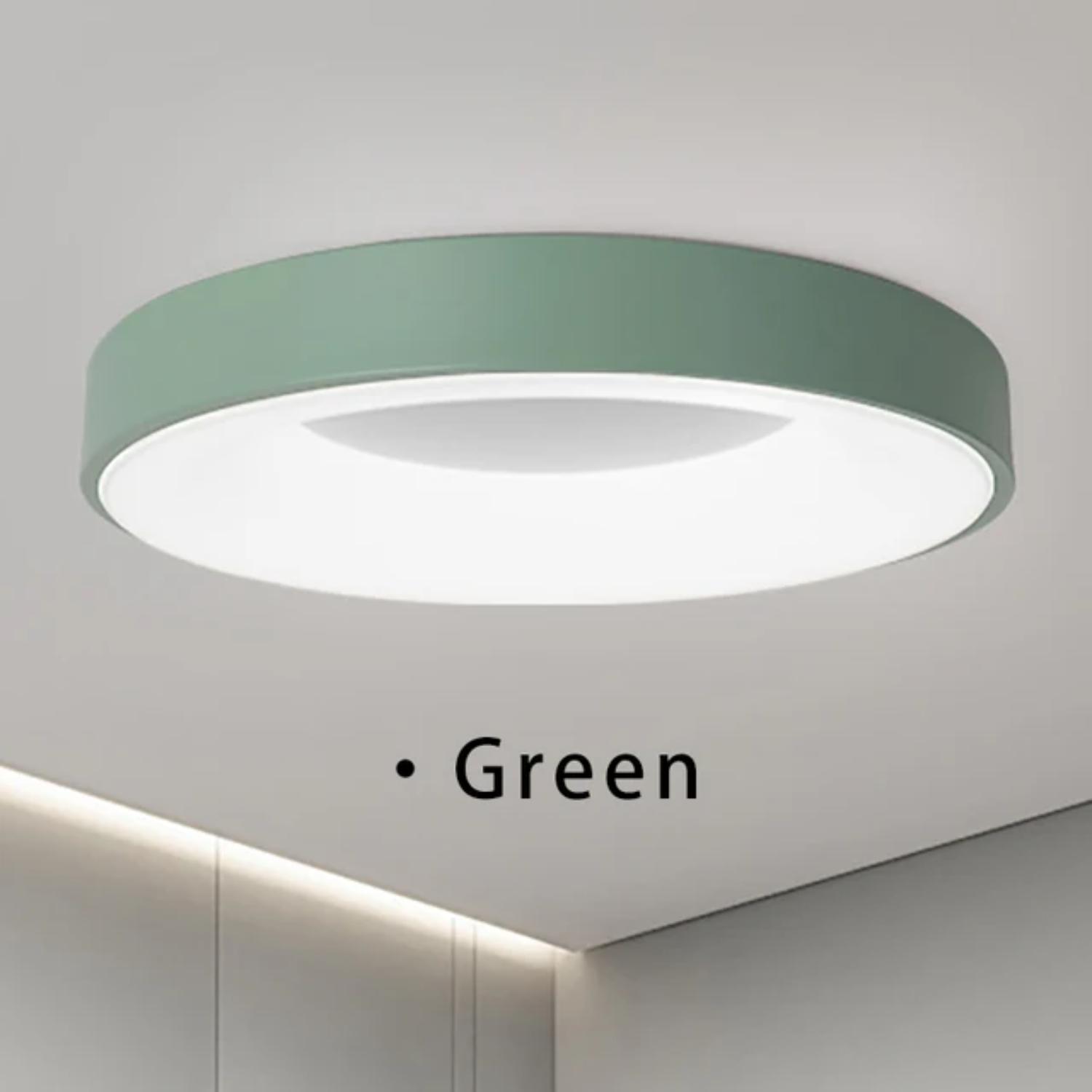 Jauna griestu lampa Ziemeļvalstu makarona krāsas