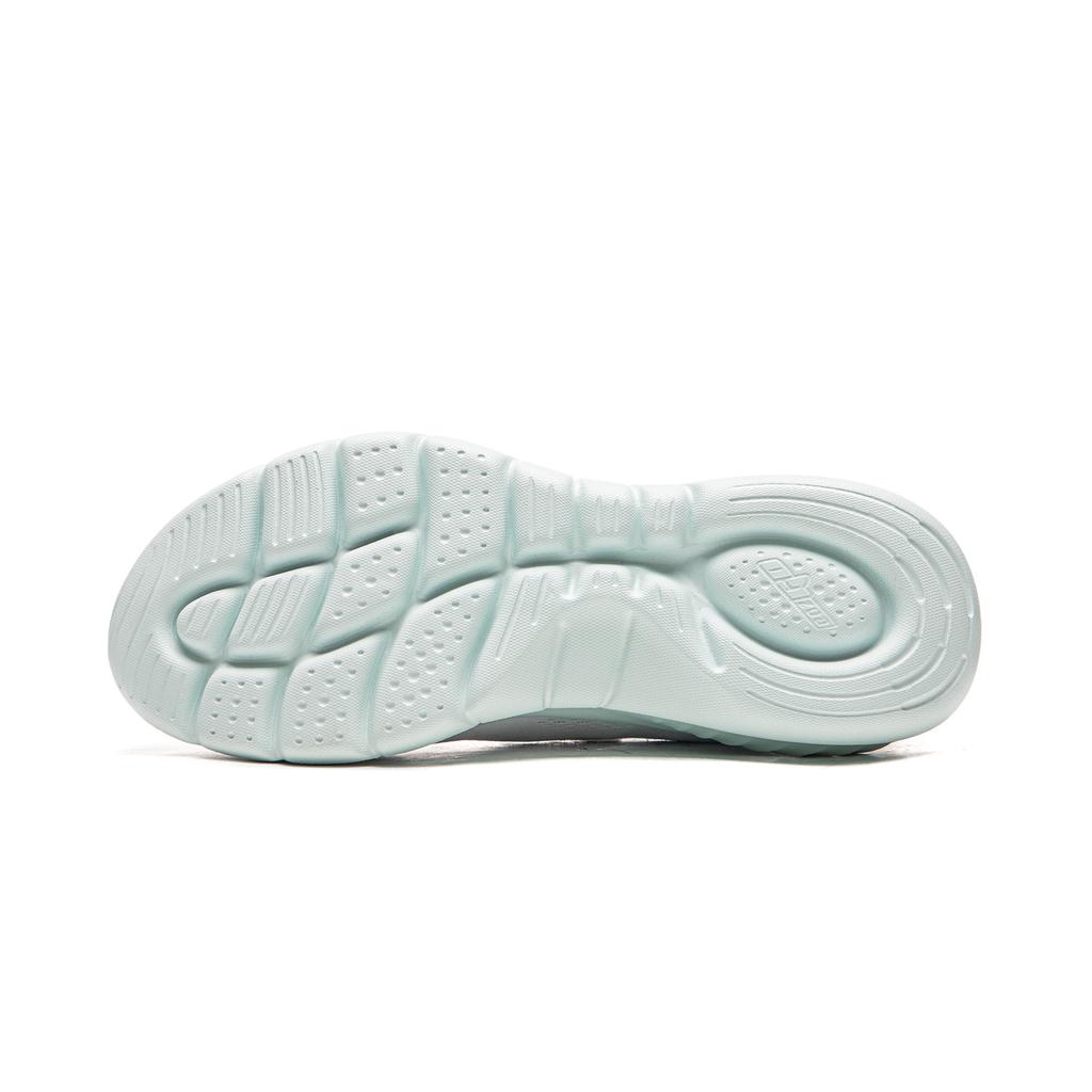 Lining Light Breeze V2 Soft Rebound Casual Running Shoes Women Sneakers White Blue ARSW116-1