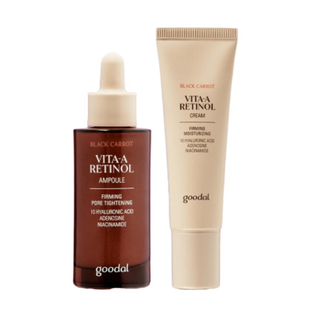 

Goodal Black Carrot Vita A Retinol Firming Ampoule 30 ml + Cream 50 ml Set
