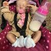 19 Inch Reborn Baby Dolls Soft Cloth or Full Vinyl Body Finished Levi Sleeping Newborn Babies Doll 3D Painted Skin Visible Veins Collectible Art Dolls