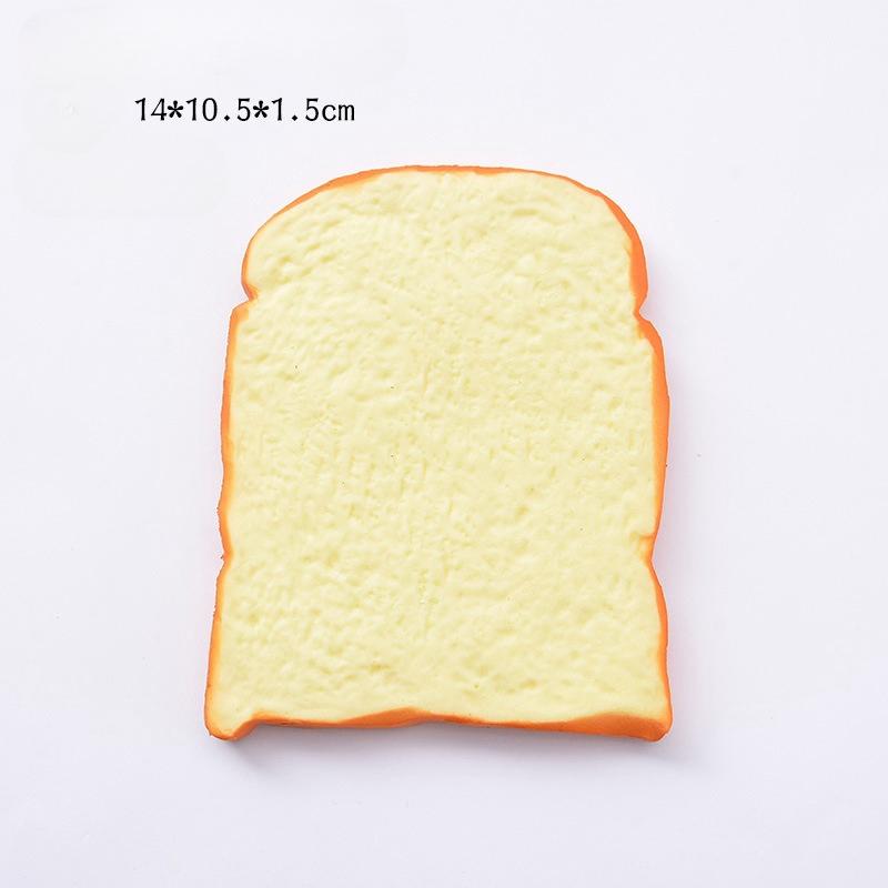 Squishy Food Creative Simulation Bread Toast Donuts Slow Rising Squeeze Stress Relief Toys Spoof Tease People Desktop Decoration