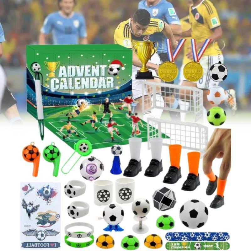 Exciting World Cup Soccer Blind Box Toy Set Includes Cheer Whistles And Stickers