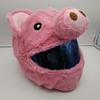 Motorcycle Helmet Cover Full Face Decorative Head Cover Ultra-Thick Easy To Install Animal Plush Motorbike Helmet Cover Decoration