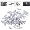 50Pcs Tyre Rivets Anti Slip Ice Snow Spikes Car Motorcycle Off Road Screw Tyre Rivets Wheel