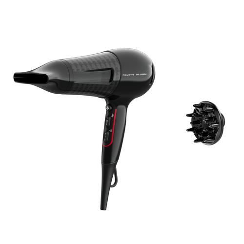 Sèche-cheveux - ROWENTA - POWERLINE CV591LF0 - 2300 W - Noir - Ioniseur d'air