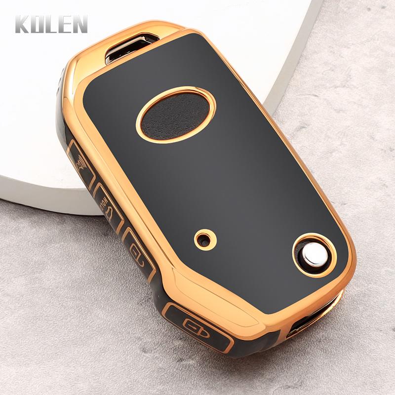 

New Tpu Car Flip Key Case Cover Shell For Kia Sportage R Gt Stinger Gt Sorento Ceed Cd Cerato Forte Protected Fob Bag