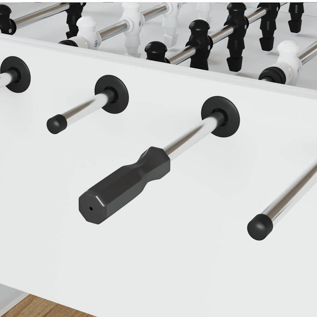 Table Football Handle Set 10 pcs Black 3.1 x 3.1 x 17.8 cm PP