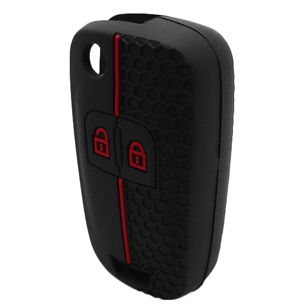 2-knappsnyckel silikonnyckelfodral för Opel/Vauxhall