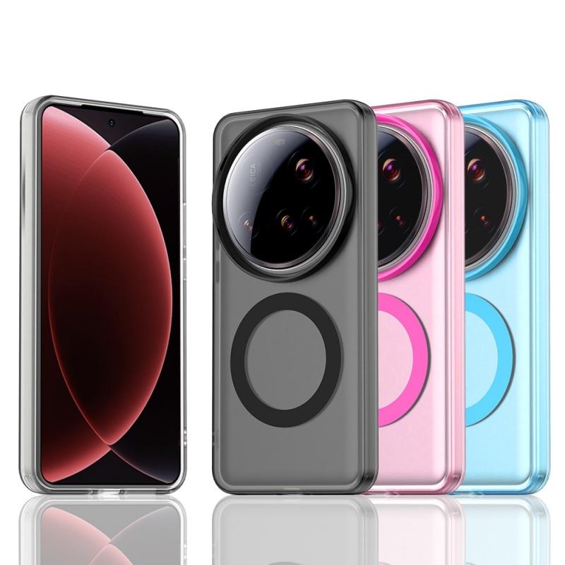 Pentru Husă Xiaomi 15 Ultra Husă Xiaomi Mi 15 Ultra Capa Rezistent la Șocuri Culoare Transparentă Magnetică Mată Clară Fundas Xiaomi 15 Ultra