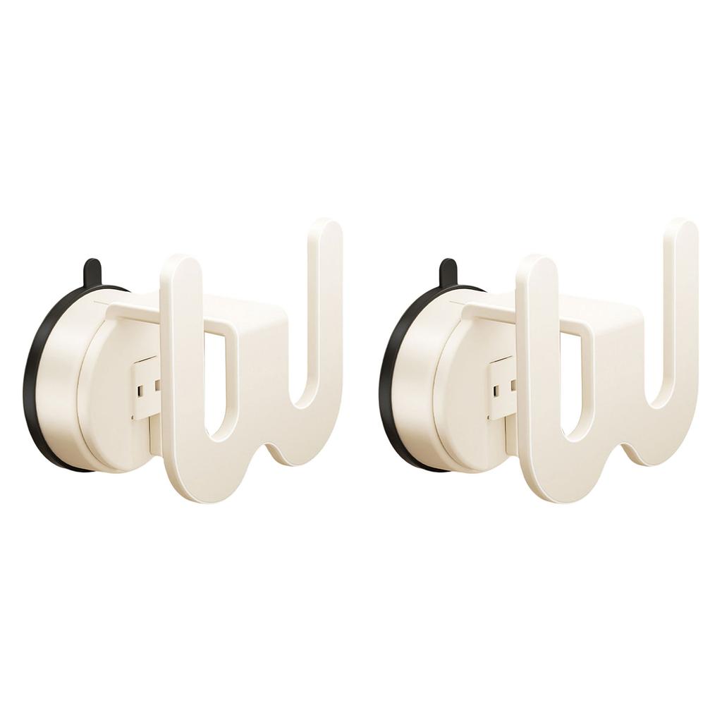 Sturdy Suction Cup Slipper Holder Simple Install Suction Cup Slipper Rack Elegant Shoes Stand for Bathroom Spaces