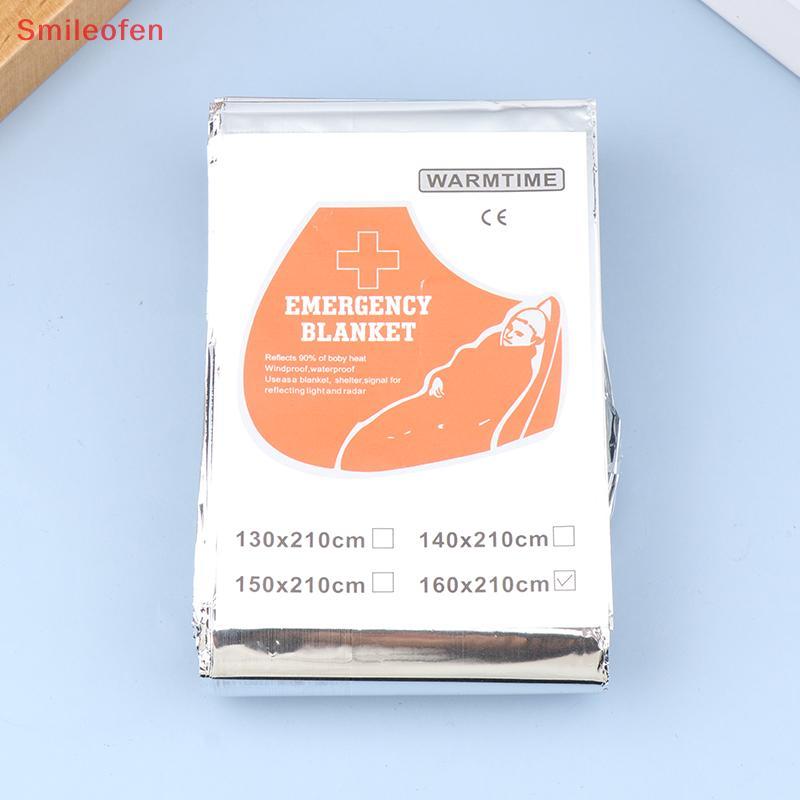 Double-Sided Silver Emergency Blanket 12um Thick Thermal Survival Blanket for Outdoor Use 160*210 белый