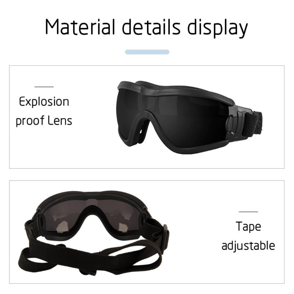 Windproof Dog Goggles UV Resistant Pet Glasses Dog Accessories Dog Sunglasses  Outdoor