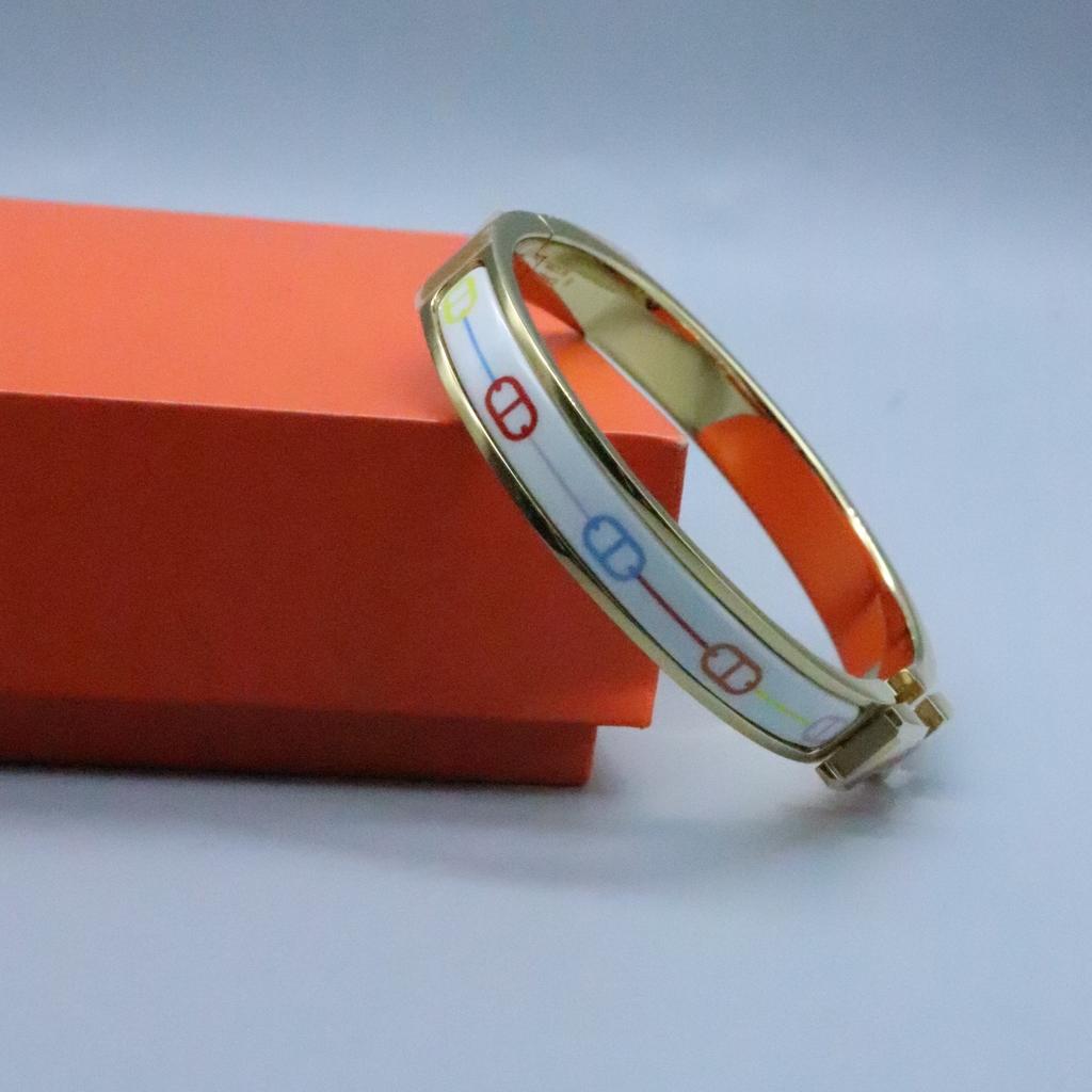 H Enamel Bracelet Classic High Quality