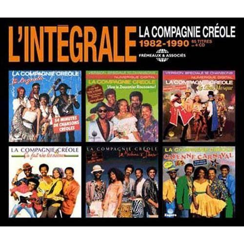 Coffret CD - La Compagnie Créole - L'intégrale 1982-1990 - Musique Antillaise - Collection Complète