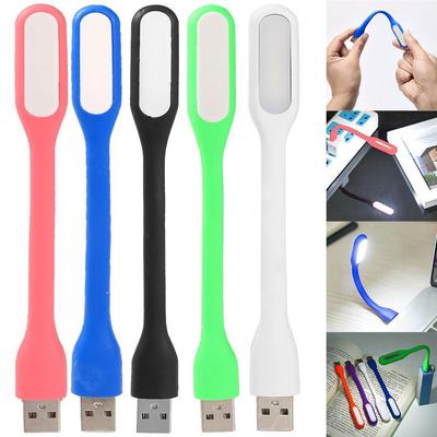 USB Lamp Reading Mini USB LED Flexible Flashlight Table Lamp for Laptop Power Bank