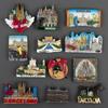 Spain Cities and Matador 3D Resin Refrigerator Magnet
