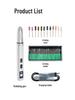 42-in-1 Portable Mini Grinder & Engraving Tool - Lithium Battery Powered for Nail Art, Carving, Polishing, and Engraving