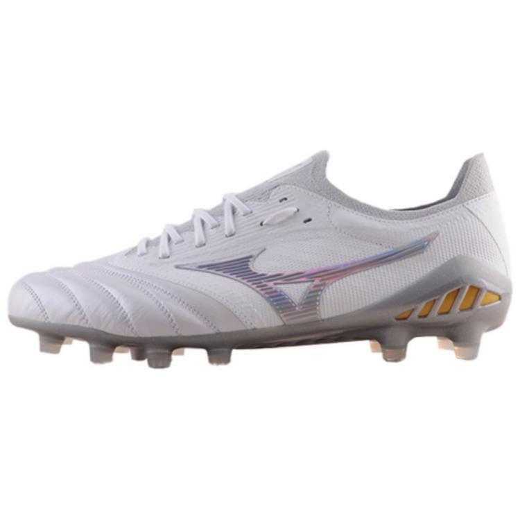 Mizuno Round Toe Comfortable FG (Rubber Long Stud) Natural Grass Anti-Slip Wear-Resistant Lightweight Soccer Shoes Unisex Soccer Shoes P1GA239004