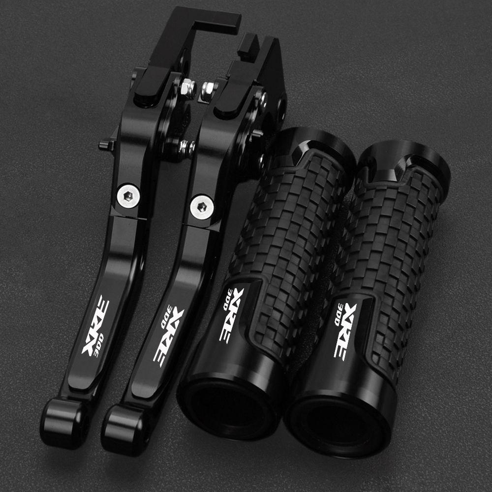 Motocycle Adjustable Extendable Brakes Clutch Lever Handle Bar Hand Grips Ends Handbrake For HONDA XRE300 XRE 300 2022