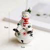 1pc Metal Christmas Bell Santa Clause Snowman Reindeer Jingle Bell Xmas Tree Decor Party Supplies Hanging Pendant DIY Accessory