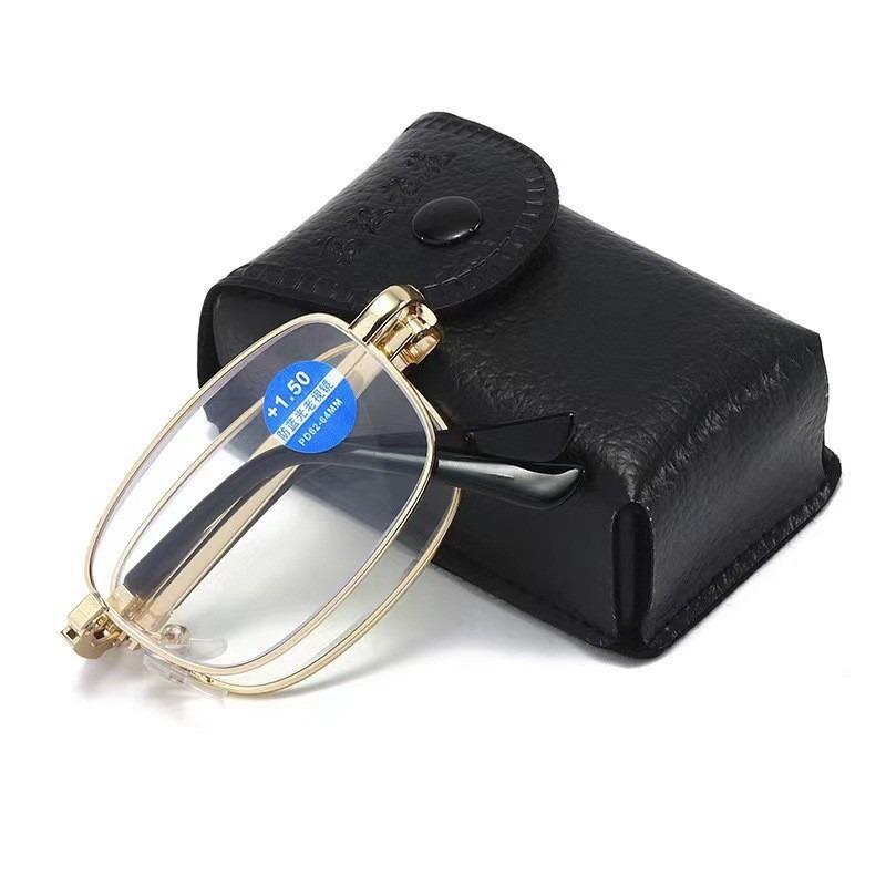 Ultra-Light Bifocal HD Reading Glasses: Foldable Smart Zoom for Men & Women
